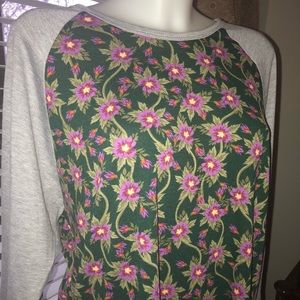 💥2/$14💥LuLaRoe 3xl Randy Floral Pattern